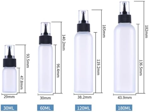 Morneve Writer Bottles 8PCS Set for Baking Decorating