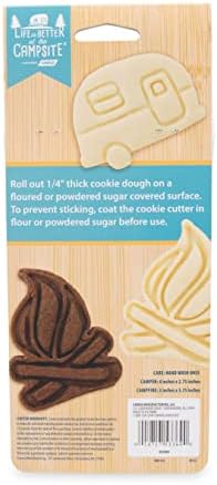 Camco Life is Better Cookie Cutters Campfire RV Set