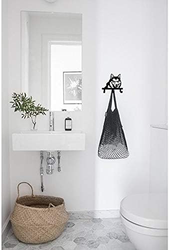 Fit Frenchie Siberian Husky Wolf Shape Wall Hook