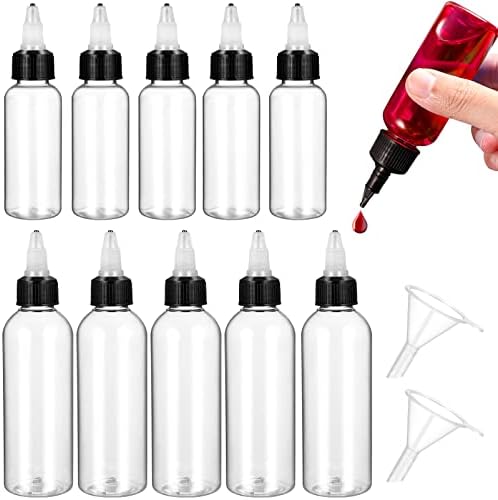 12 Pack Reusable Squeeze Bottles for Condiments