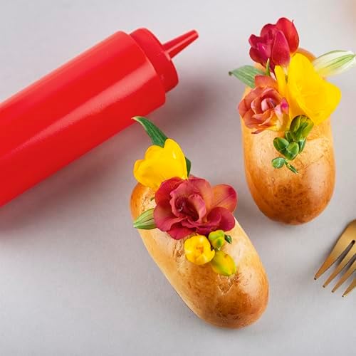 Clene Pack Squeeze Sauce Bottles - 17oz 72 Pack
