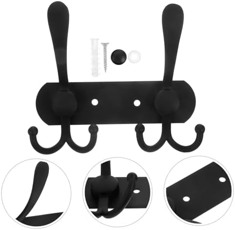 MAGICLULU Heavy Duty Wall Mounted Hooks Kit