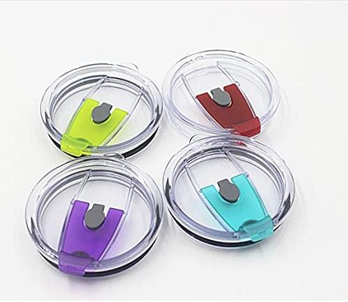 Masun Mason Jar Drinking Lids With Sleeves 2 Pack 1