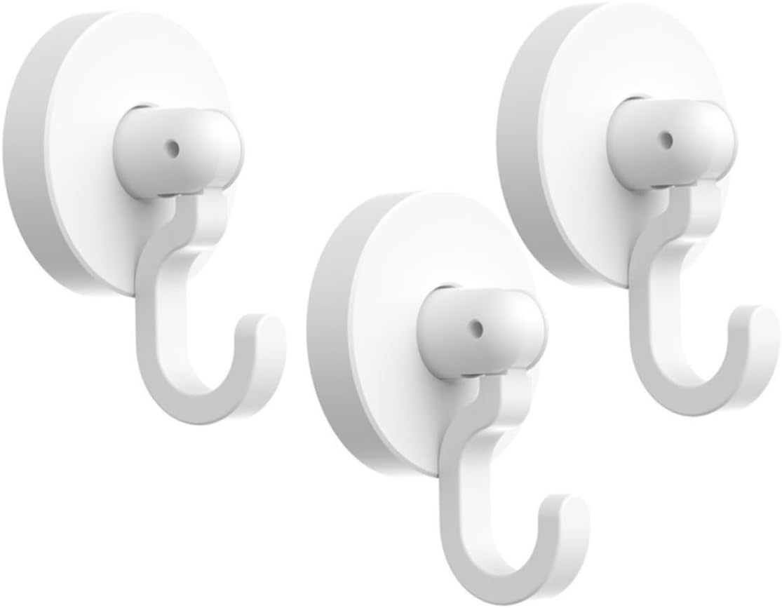 3pcs Strong Adhesive Hooks for Bathroom and Kitchen