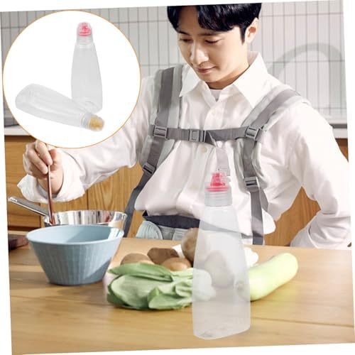 CHILDWEET 12 Pcs PET Condiment Squeeze Bottles