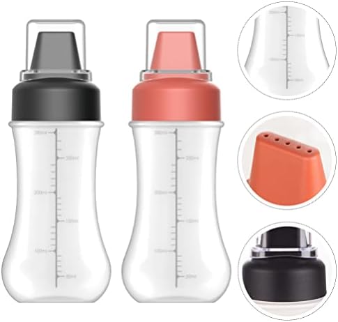 VOSAREA 2pcs Squeeze Salad Dressing Holder Set