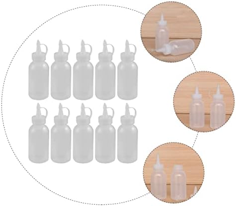 10pcs Zerodeko Squeeze Sauce Bottles Condiment Dispensers