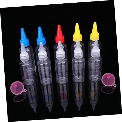 Cabilock 20 Pack Squeeze Bottles 30ml 60ml for Condiments and More
