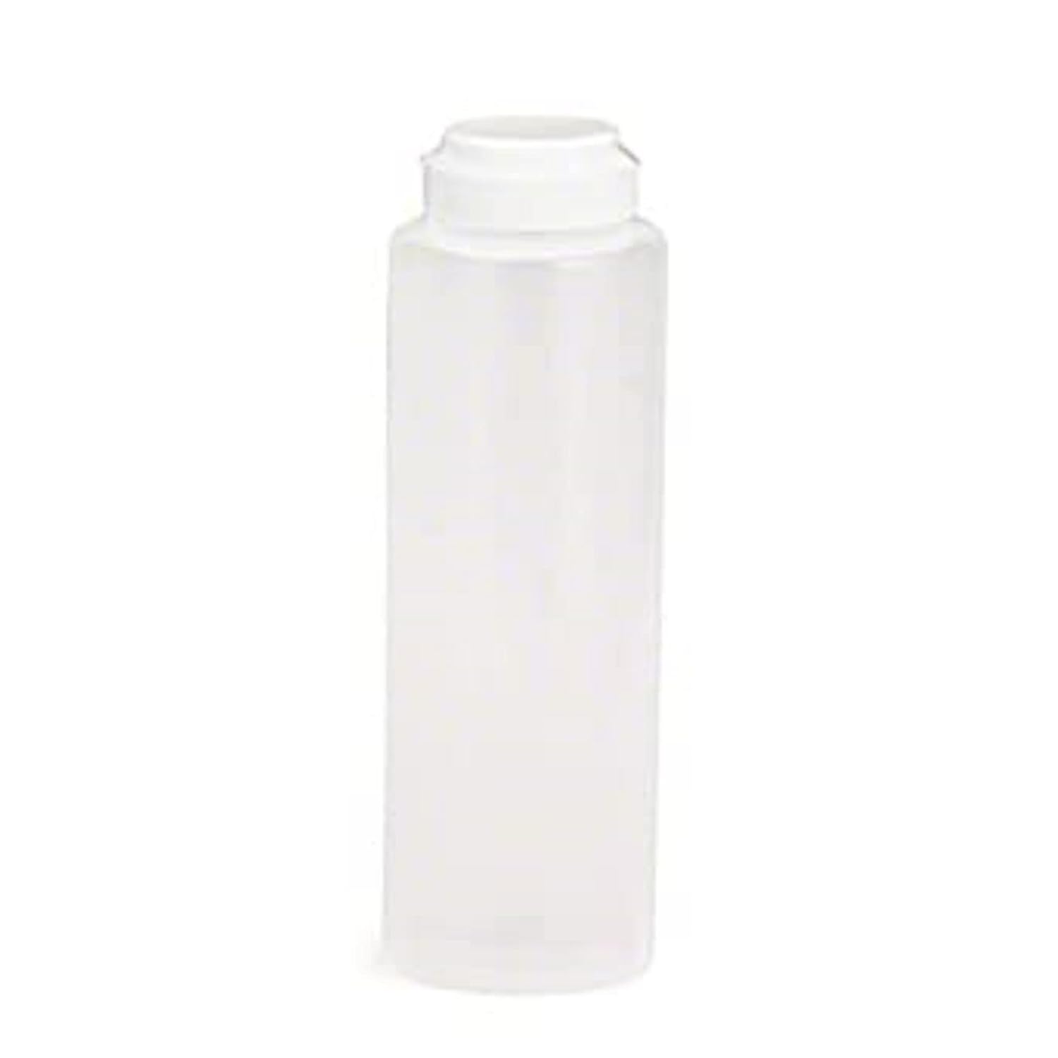 Tablecraft 8 oz Hinged Top Squeeze Bottles Set of 12