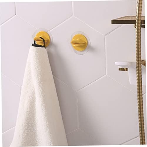 TIDTALEO 4pcs Seamless Hooks Wall Decor Bath Hook