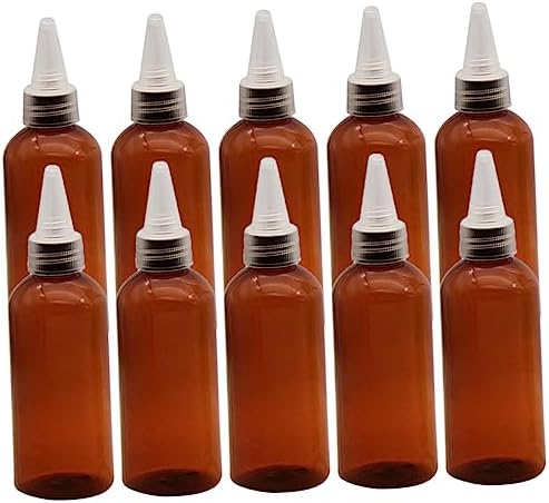 10pcs Sauce Squeeze Bottles with Lids for Ketchup Salad Dressing and Condiments