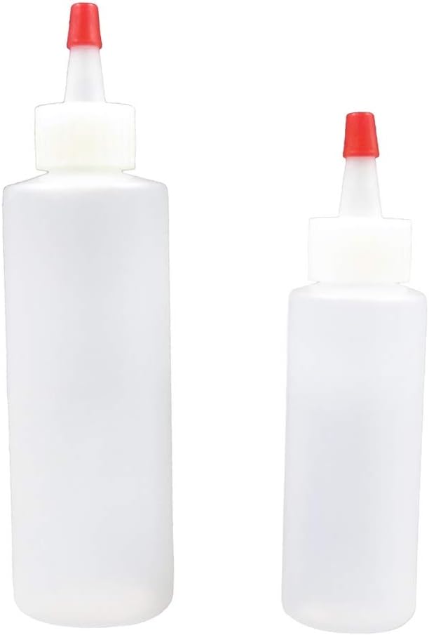 Treasure Gurus 2pc Plastic Condiment Squeeze Bottle Set