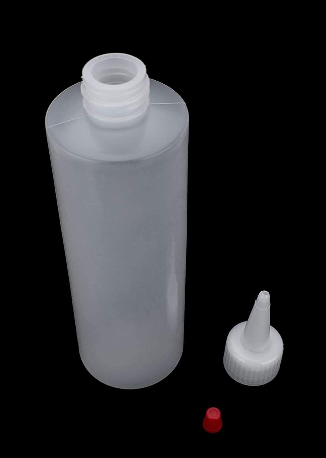 BRIGHTFROM 8 oz Condiment Squeeze Bottles Pack of 15