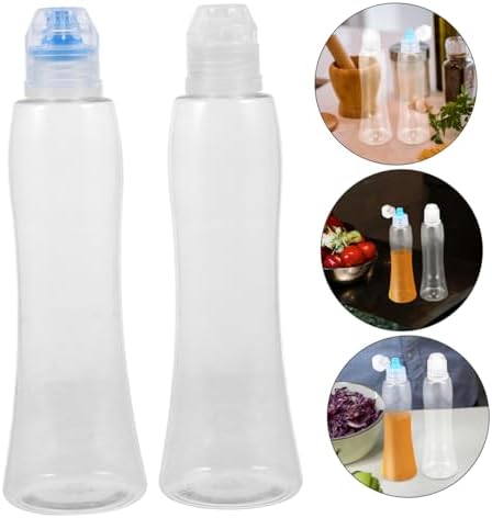 OSOLADY 4-Piece Condiment Squeeze Bottles Set