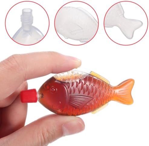Zerodeko 100 PCS Condiment Squeeze Bottles
