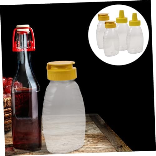Zerodeko 4-Piece Squeeze Bottles for Sauces and Condiments 1