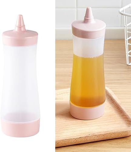 3PCS Reusable Condiment Squeeze Bottles Set