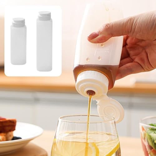 ZHOSXRC 300ML BPA-Free Condiment Squeeze Bottle