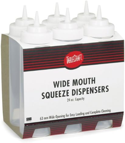 Tablecraft 24-Ounce Natural Squeeze Dispenser