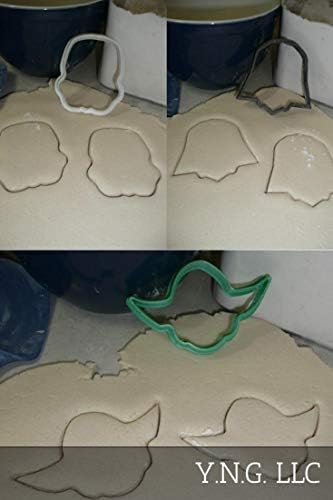 Star Wars Face Helmet Cookie Cutters Set of 3 Made in USA