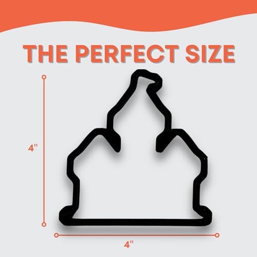 Bundle of Fun Castle Cookie Cutter with Easy Push Design
