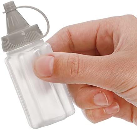 Hiceeden 16-Piece Mini Condiment Squeeze Bottles Set