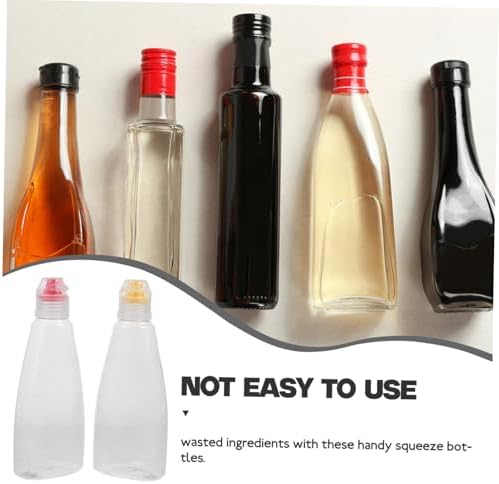 Gatuida 400g Reusable Honey Squeeze Bottles