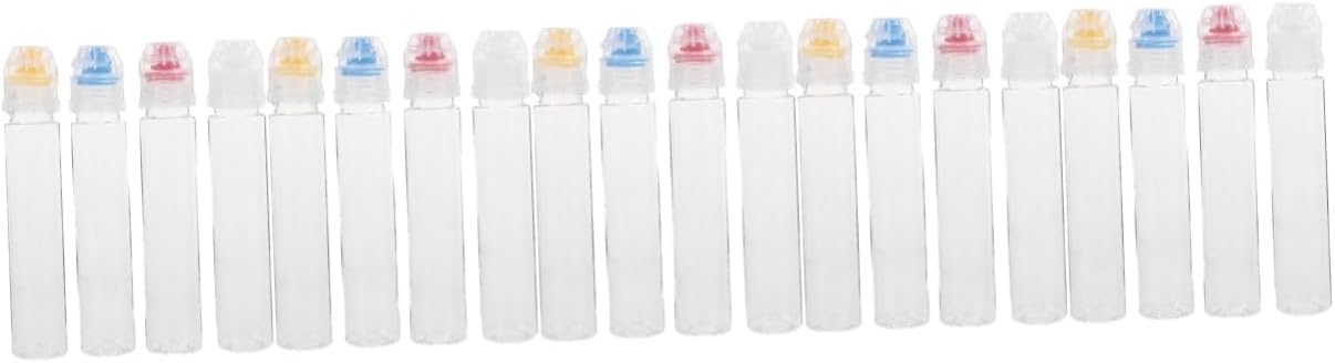 20 Pcs Mini Squeeze Bottles for Condiments