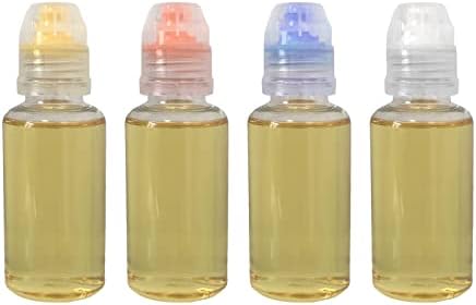HYMAOME 4PCS Leakproof Honey Squeeze Bottles Flip Top Reusable Condiment Dispensers