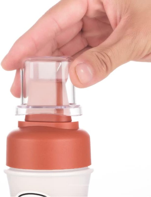 Sunicon 350ml Condiment Squeeze Bottles with Top Cap and Precision Tip