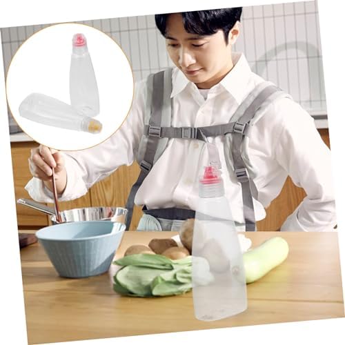 SOLUSTRE 5 Pack Condiment Squeeze Bottles for Travel