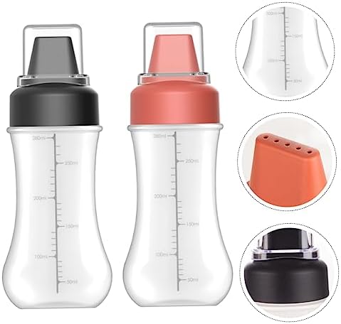 Mikinona Food Grade Condiment Squeeze Bottles