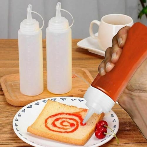 240Ml Condiment Squeeze Bottles Set of 1 1