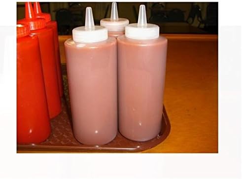 Honey-Can-Do 8 oz Condiment Squeeze Bottles Set of 3
