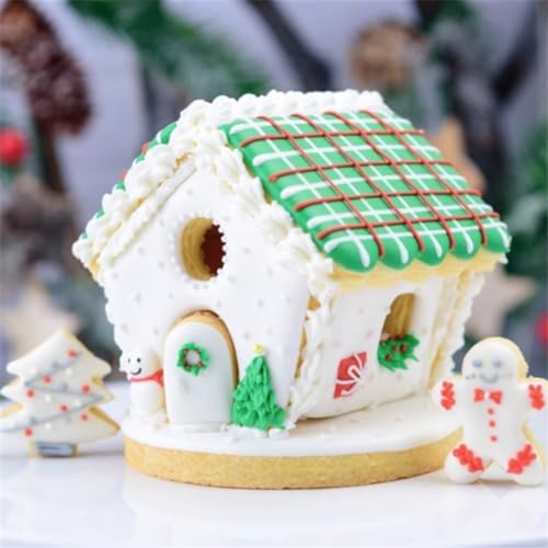 GGW 6PCS Food Grade Plastic Cookie Cutters