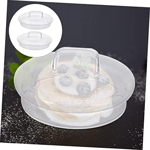 GRADENEVE Airtight Glass Jar Lids 2 Pack Sturdy Easy to Clean