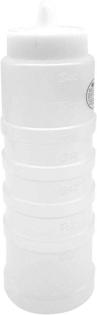 GARASANI 4 Hole Condiment Squeeze Bottle 24oz