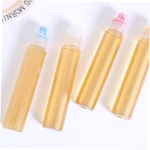 Luxshiny 4pcs PVC Food Sealed Storage Bottles