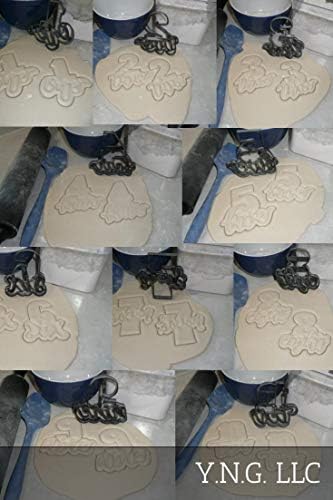 Numbers With Words Cookie Cutters Set of 10 Made in USA