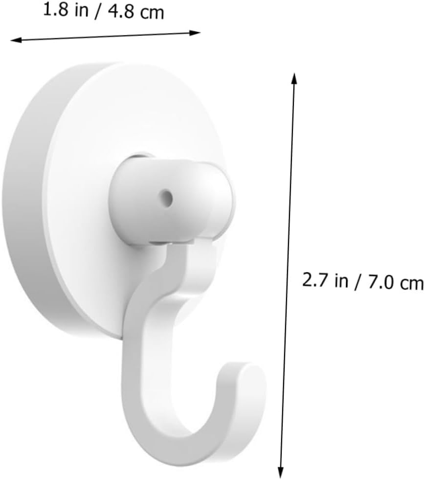 3pcs Strong Adhesive Hooks for Bathroom and Kitchen