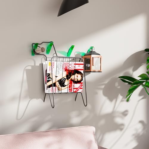 Acryve 4 Pack Green Acrylic Wall Hooks