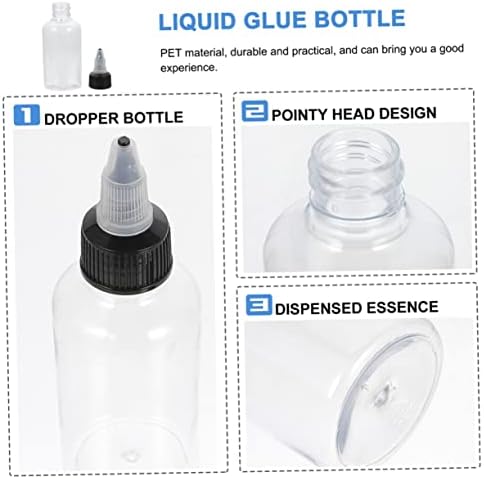Garneck 20 Pcs Condiment Squeeze Bottles