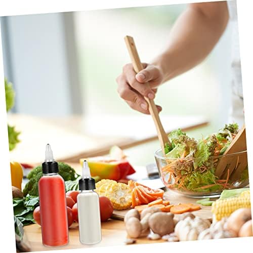 VINTORKY 12 Pack Refillable Salad Squeeze Bottles