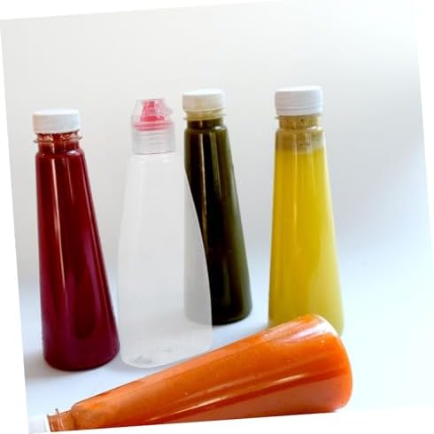 ULTECHNOVO 8 Pcs Condiment Squeeze Bottles for Honey Salad Travel Use