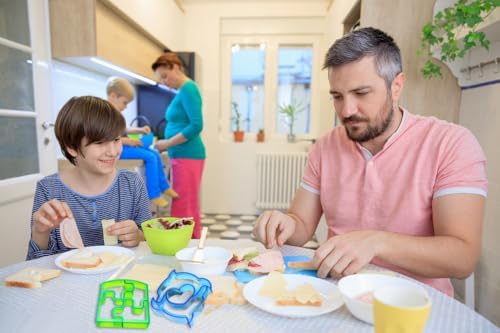 Limasum Sandwich Cutters for Kids Bento Lunch Fun Shapes