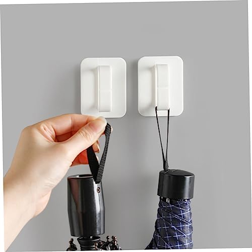 Healifty 4Pcs Wall Mount Spray Bottle Hooks for Organization