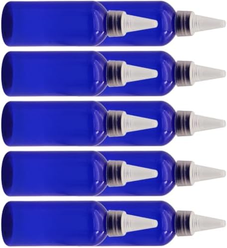 10pcs Plastic Condiment Squeeze Bottles for Sauces and Hair Dye