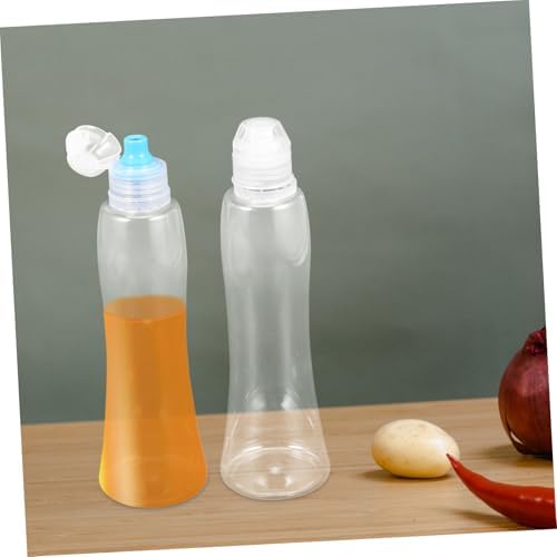 SOLUSTRE 4-Piece Condiment Squeeze Bottles Set