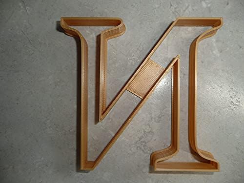 6 Piece N Greek Letter Fondant Cutter Set USA Made