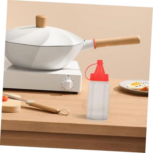 Mini Condiment Bottles Leak-Proof Portable Sauce Containers